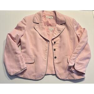 Tahari Arthur S. Levine 2-Piece Blazer & Tank Top Suit Set Women's Size 18 Pink